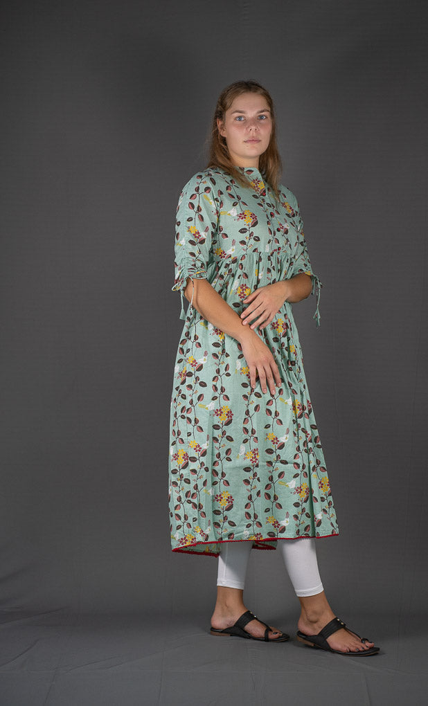 A Line Flared Kurta